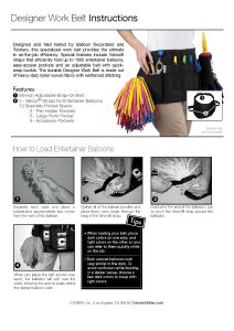 Designer Apron Work Belt