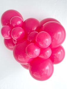 260 Hot Pink (50pcs) TufTex Balloons