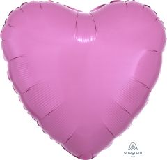 18" Metallic Pink Heart (non-packaged) Balloon