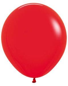 18" Fashion Red (25pcs) Sempertex Balloons