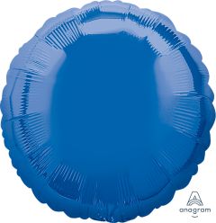 18" Dark Blue Circle (non-packaged) Balloon