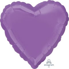 18" Spring Lilac Heart (non-packaged) Balloon