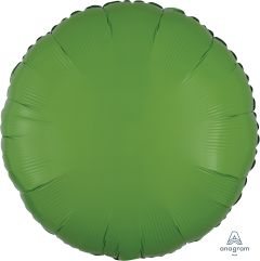 18" Kiwi Green Circle (non-packaged) Balloon