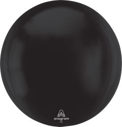 Orbz 21" Black Balloon