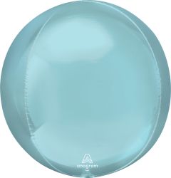 Orbz 21" Pastel Blue Balloon