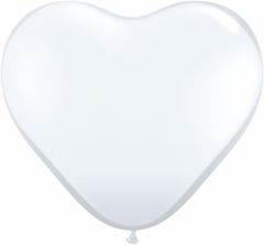 11" Jewel Heart Diamond Clear (100pcs) Qualatex Balloons