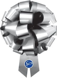 Pull Bow 24" Silver