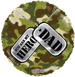 18" My Hero Dad Balloon