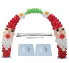 13 ft Balloon Arch with Metal Base Plates