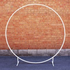 6.5 ft Round Metal Balloon Frame