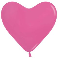 12" Fashion Fuchsia Heart (50pcs) Sempertex Balloons