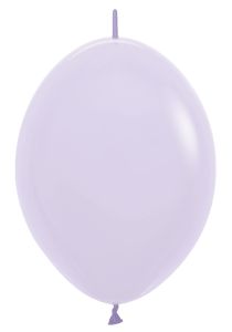 12" Pastel Matte Lilac Link-O-Loons (25pcs) Sempertex Balloons
