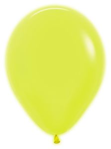 11" Neon Yellow (50pcs) Sempertex Balloons