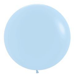24" Pastel Matte Blue (10pcs) Sempertex Balloons