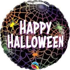 18" Spiders and Webs (non-packaged) Balloon
