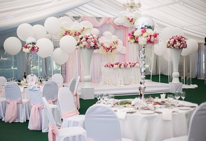 wedding head table decor ideas