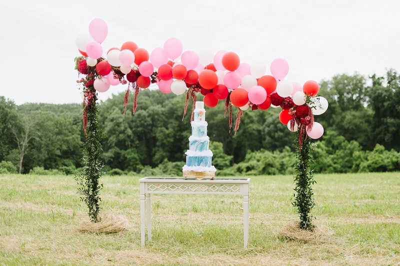 how to decorate a backyard for a wedding