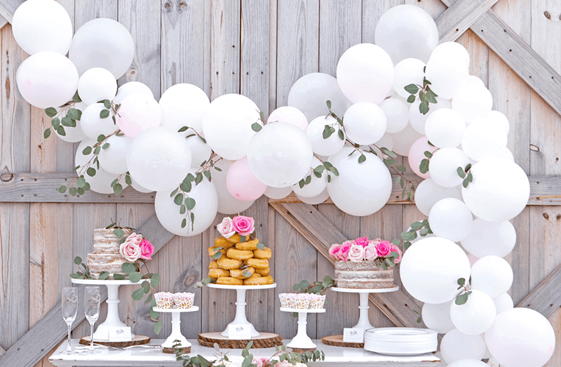 backyard garden party decorations
